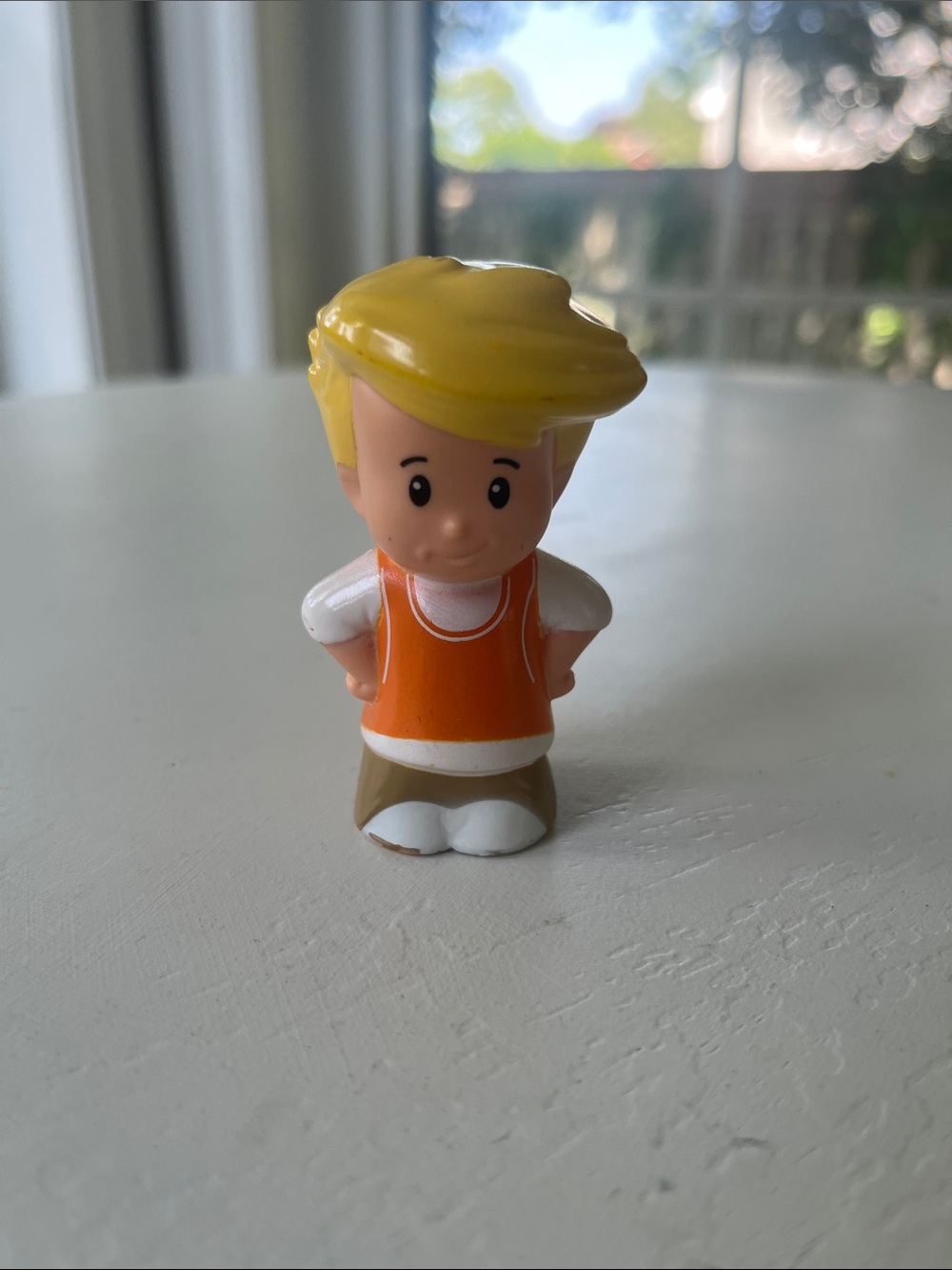 3/$10 💚Little People Eddie in Orange Outfit - Classic Play Figurine